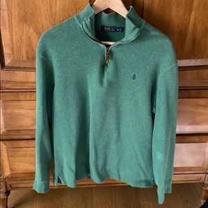 Polo Quarter Zip Sweater